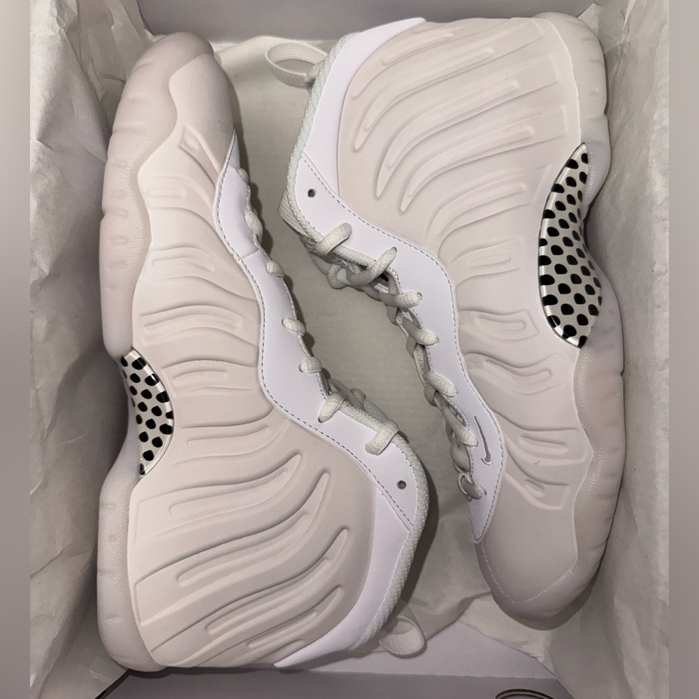 Youth Nike Little Posite One Triple White